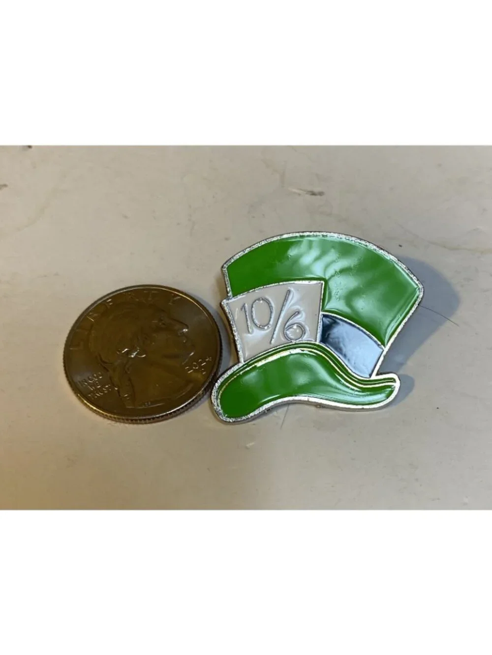 Disney Mad Hatter Pin Alice Wonderland Hidden Mickey Hat Hidden Mickey Trading